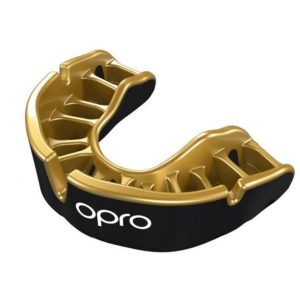 Opro Gold mouthguard Black/Gold